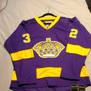 Reebok CCM Kings Johnathan Quick Jersey